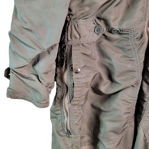 United States Airforce USAF Vintage Miltary Flying Flight Suit coverall Size M - Picture 5 of 16